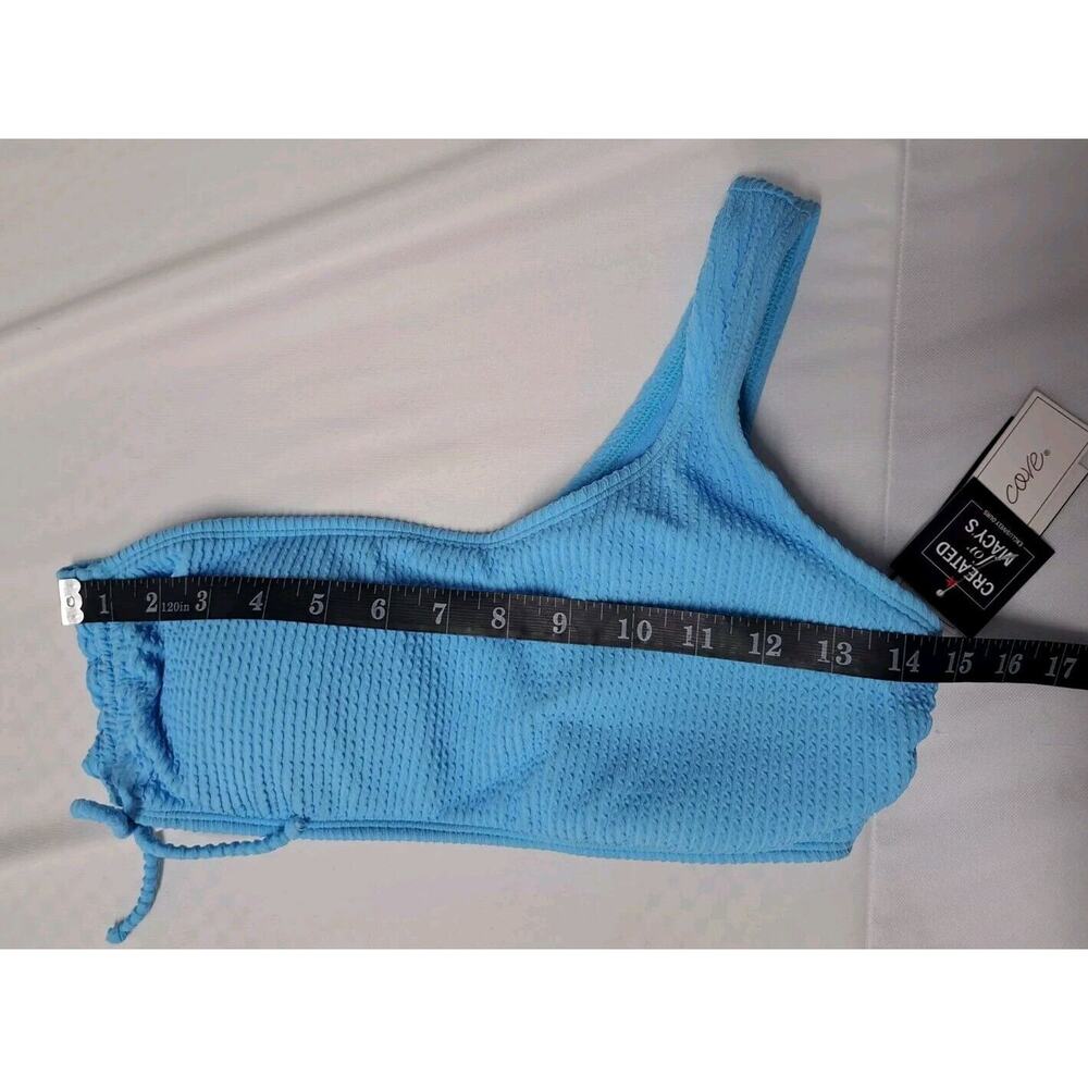 Salt +‎ Cove Juniors' Sandy Ribbed One-Shoulder Bikini Top Size L - Picture 5 of 9